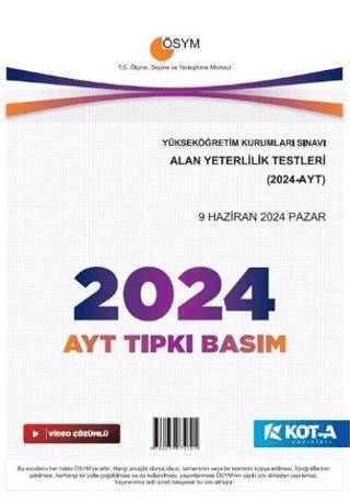 2024 AYT TIPKI BASIM KİTAPÇIĞI -2025