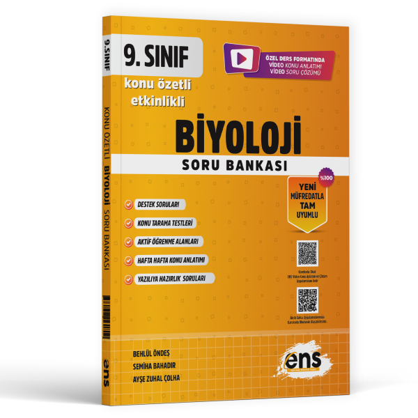 ENS 09.SINIF ETKİNLİKLİ KÖS BİYOLOJİ - 2025-26