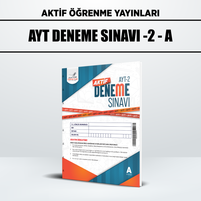 AKTİF YAYIN YKS AYT SNV 2-A - 2025-26