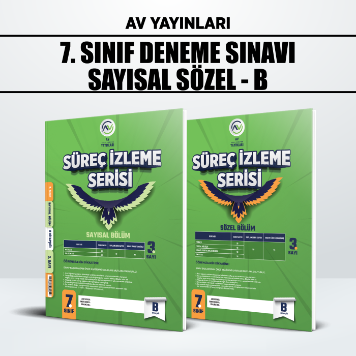AV 07.SINIF SÜREÇ İZLEME (SİS) SAY/SÖZ 3-B -25-26