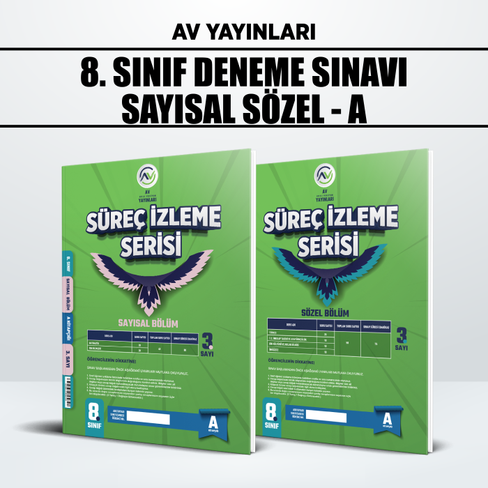 AV 08.SINIF SÜREÇ İZLEME (SİS) SAY/SÖZ 3-A -25-26