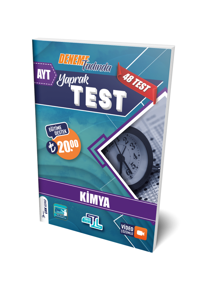 TÜMLER YKS AYT YAPRAK TEST KİMYA - 2023