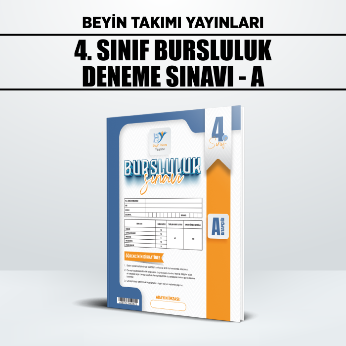 BTAKIMI 04.SINIF BURSLULUK DENEME KULÜBÜ A -25-26