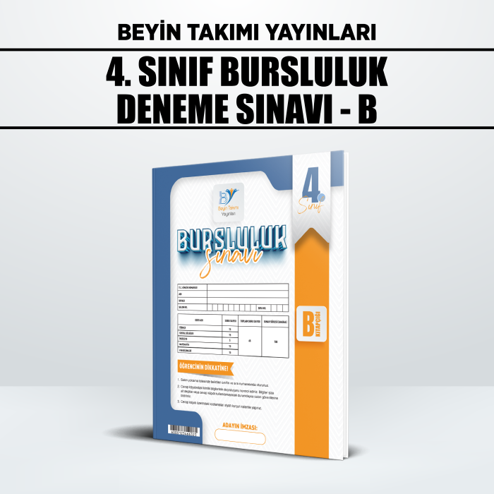BTAKIMI 04.SINIF BURSLULUK DENEME KULÜBÜ B -25-26
