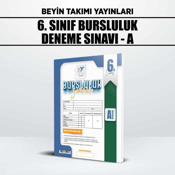 BTAKIMI 06.SINIF BURSLULUK DENEME KULÜBÜ A -25-26