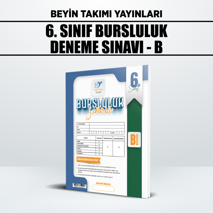 BTAKIMI 06.SINIF BURSLULUK DENEME KULÜBÜ B -25-26