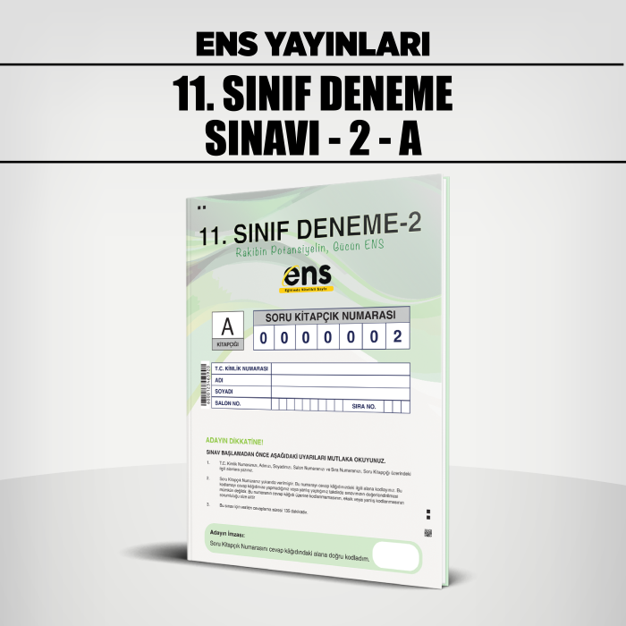 ENS 11.SINIF PERFORMANS ANALİZİ SERİSİ 2-A - 25-26