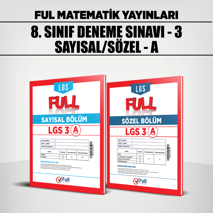 FULL 08.SINIF DENEME SINAVI SY/SZ 3-A - 25-26