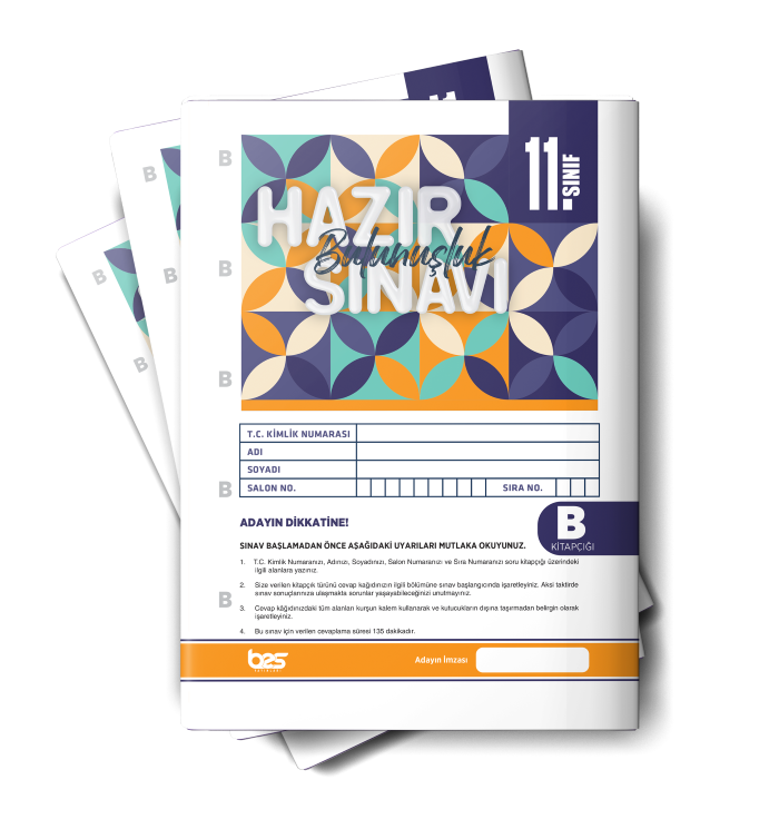 BES 11.SINIF HAZIR BULUNUŞLUK SINAVI B - 2025-26