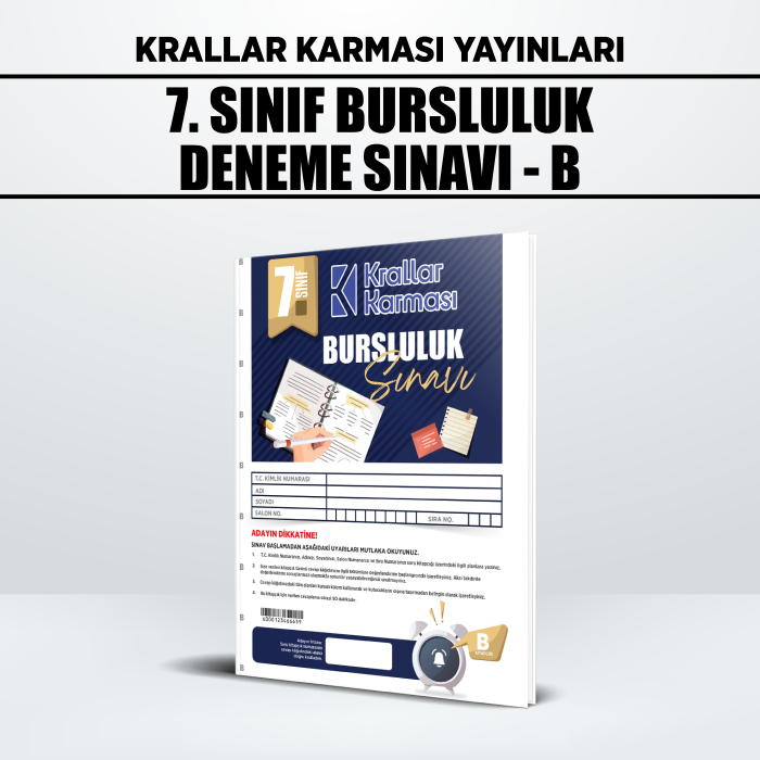 KRALLAR 07.SINIF BURSLULUK DENEME KULÜBÜ B -25-26