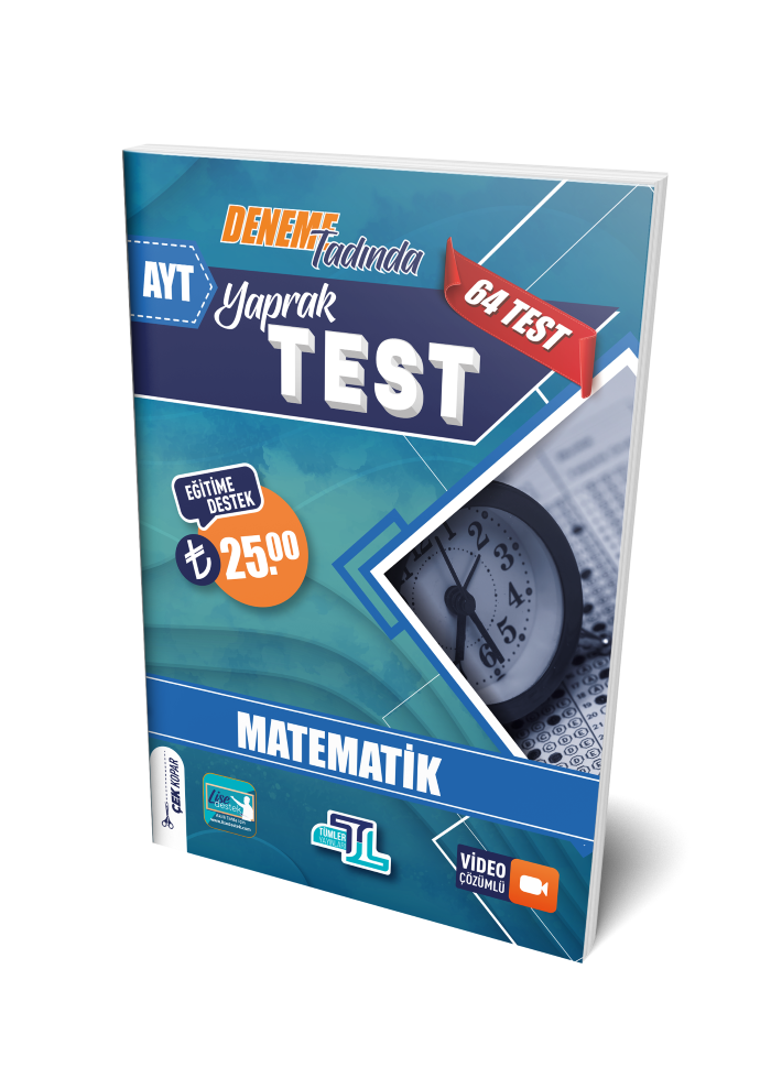 TÜMLER YKS AYT YAPRAK TEST MATEMATİK - 2023-24