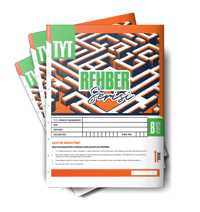 REHBER SERİSİ TYT DENEME 01-B - 2025-26