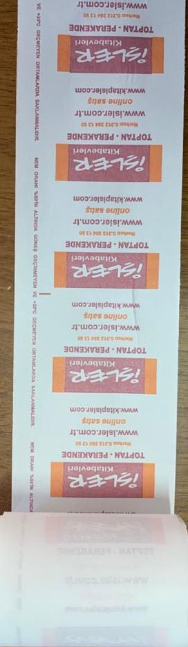 YAZAR KASA RULOSU (10 ADET)