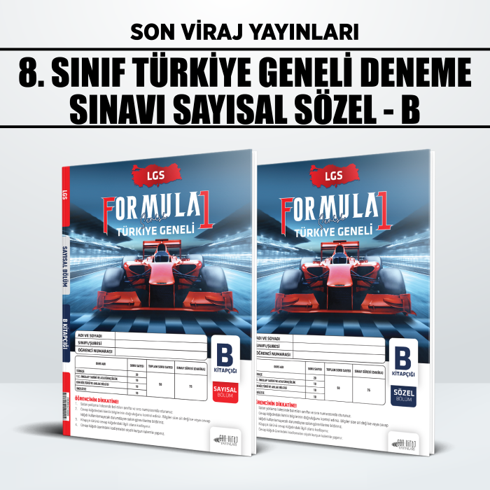 SON VİRAJ 08.SINIF TÜRKİYE GENELİ SY/SZ B -25-26