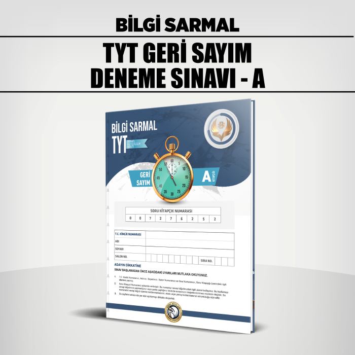 GERİ SAYIM B.SARMAL TYT DNM KLB 1-A - 26