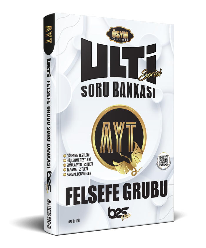 ULTİ YKS AYT SORU BANKASI FELSEFE GRUBU - 2024-25