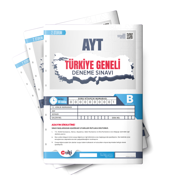 ULTİ YAYIN YKS AYT TÜRKİYE GENELİ DNM B - 2025-26