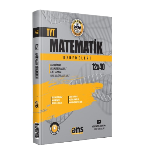 ENS DESTEK TYT DENEME 12*40 MATEMATİK - 25-26