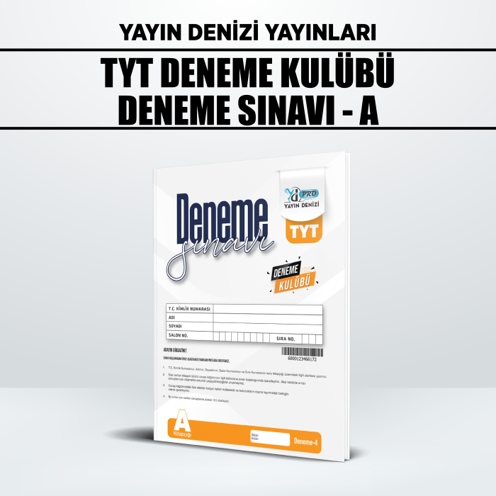 YDENİZİ TYT DENEME KULÜBÜ SNV 4-A - 25-26