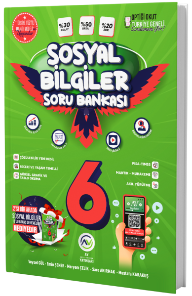 6.SINIF AV S.B. BRANŞ DNM HEDİYE SOSYAL B. - 25-26