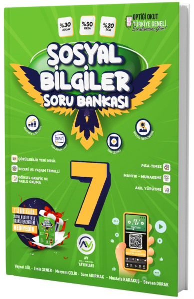 7.SINIF AV S.B. BRANŞ DNM HEDİYE SOSYAL B. - 25-26