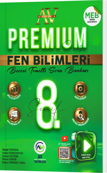 8.SINIF AV PREMİUM S.B. FEN BİLİMLERİ - 25-26