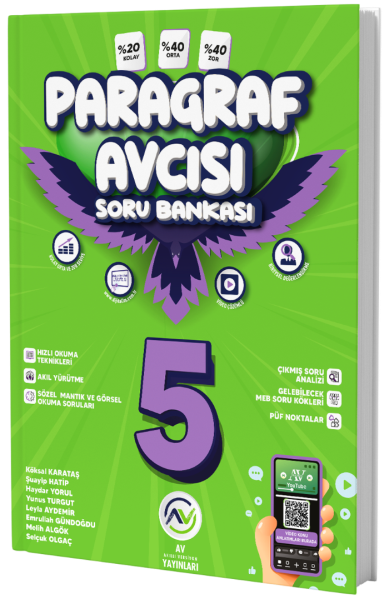 5.SINIF AV SORU BANKASI PARAGRAF - 25-26