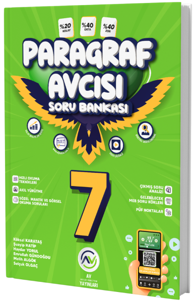 7.SINIF AV SORU BANKASI PARAGRAF - 25-26