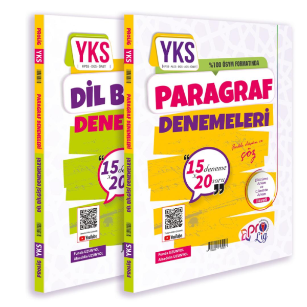 PROLİG YKS DENEME 15*20 PARAGRAF DİLBİLGİSİ- 25-26