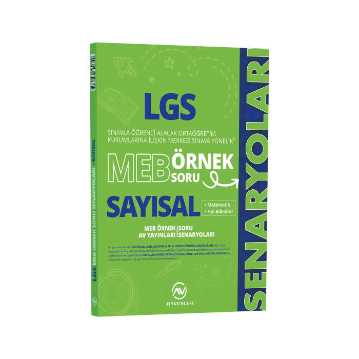 8.SINIF AV LGS MEB ÖRNEK SORU SENARYO SAYISAL - 25