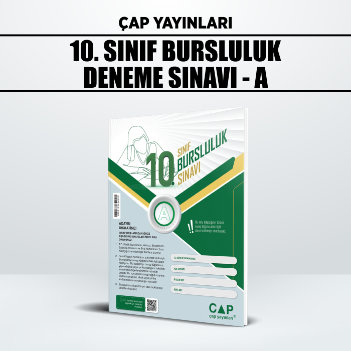 ÇAP 10.SINIF DENEME KULÜBÜ BURSLULUK 1-A - 25-26