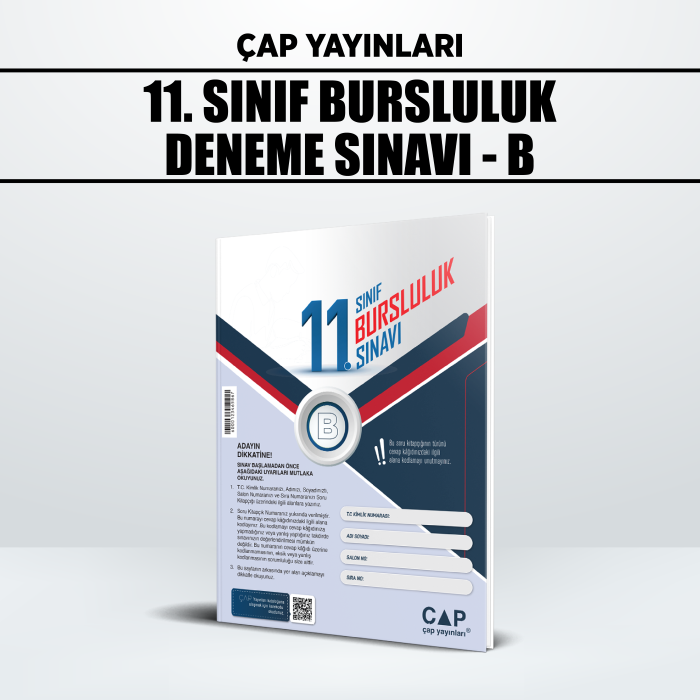 ÇAP 11.SINIF DENEME KULÜBÜ BURSLULUK 1-B - 25-26