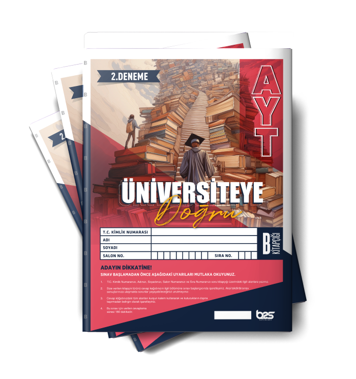 ÜNİVERSİTEYE DOĞRU YKS AYT DNM TARAMA 02-A - 25-26