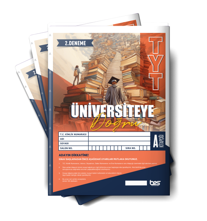 ÜNİVERSİTEYE DOĞRU TYT DENEME TARAMA 02-A - 25-26
